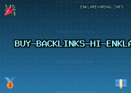 उच्च गुणवत्ता बैकलिंक्स